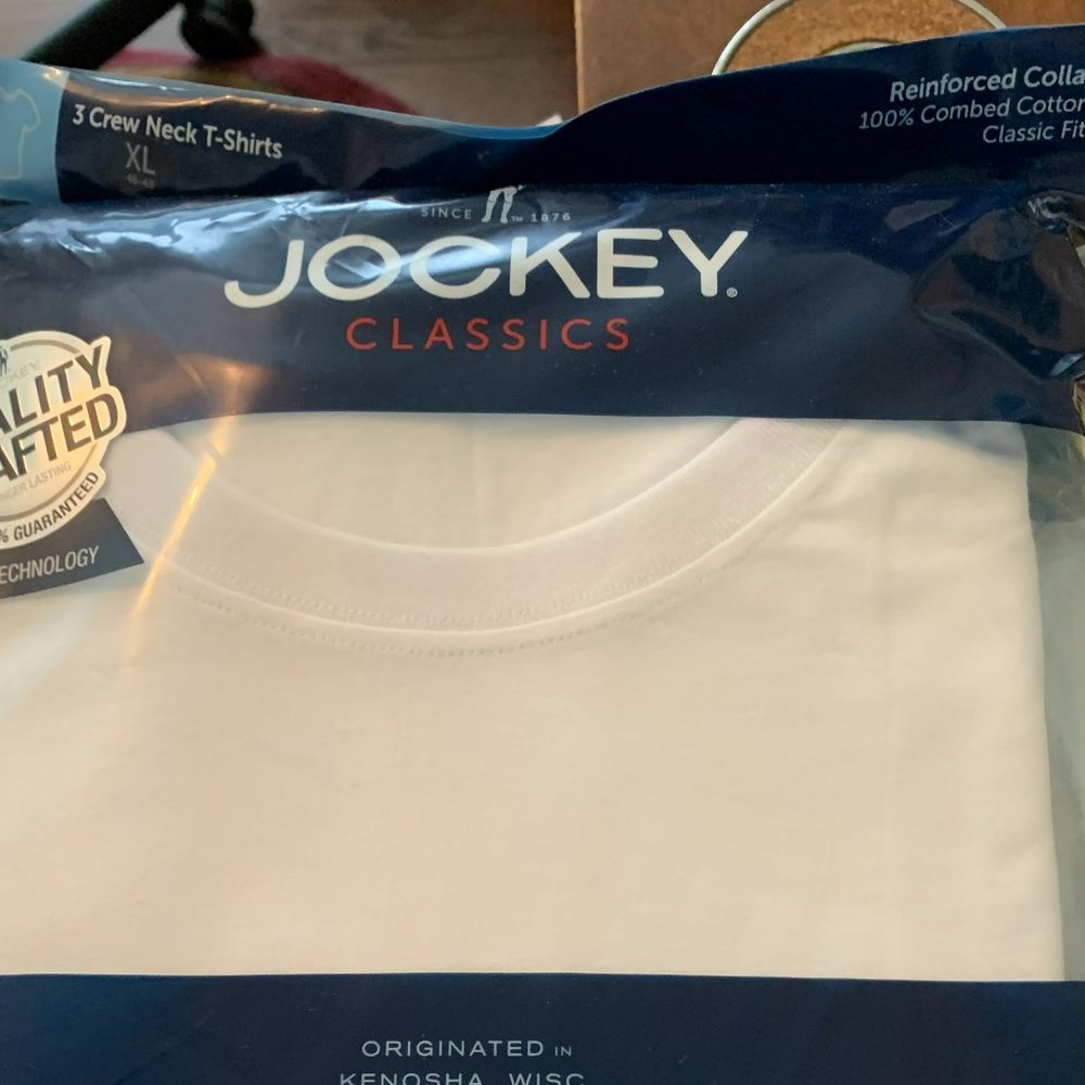SOLD__Jockey--Men's T-shirts, 3 pack.